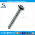 DIN85 ISO1580 stainless steel slotted pan head machine screw